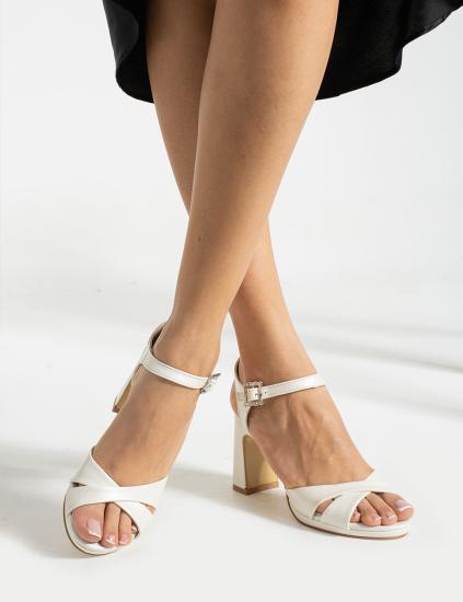 Kadın Platfom Topuklu Ayakkabı, Yüksek ve Kısa Topuklu